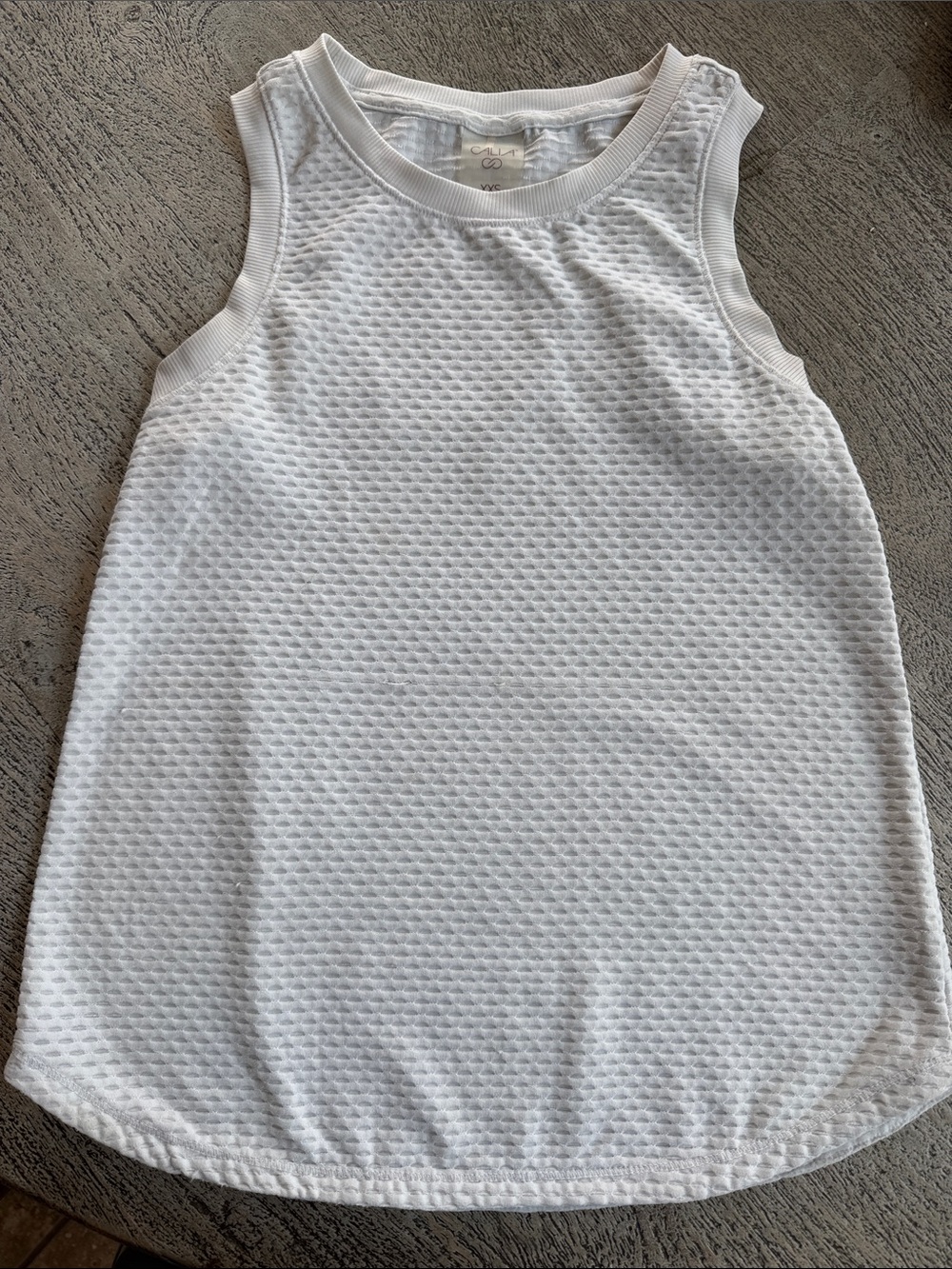 Calia women’s waffle tank top